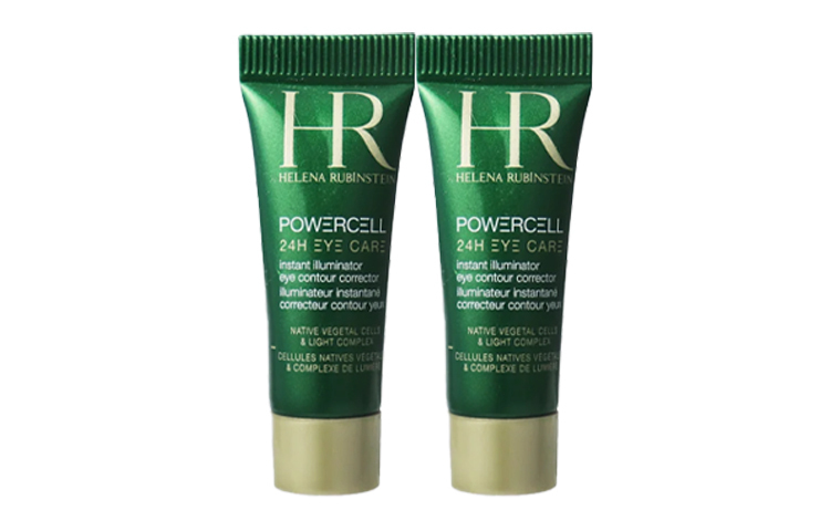 Helena Rubinstein Набор пробников в зеленой бутылочке Увлажняющий крем для глаз New Skin Подтягивающий, увлажняющий, питательный 30 мл*2 + 3 мл*2 — фото 4
