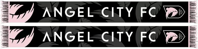 

Ruffneck Scarves Шарф с гербом Angel City FC, Черный, Ruffneck Scarves Шарф с гербом Angel City FC