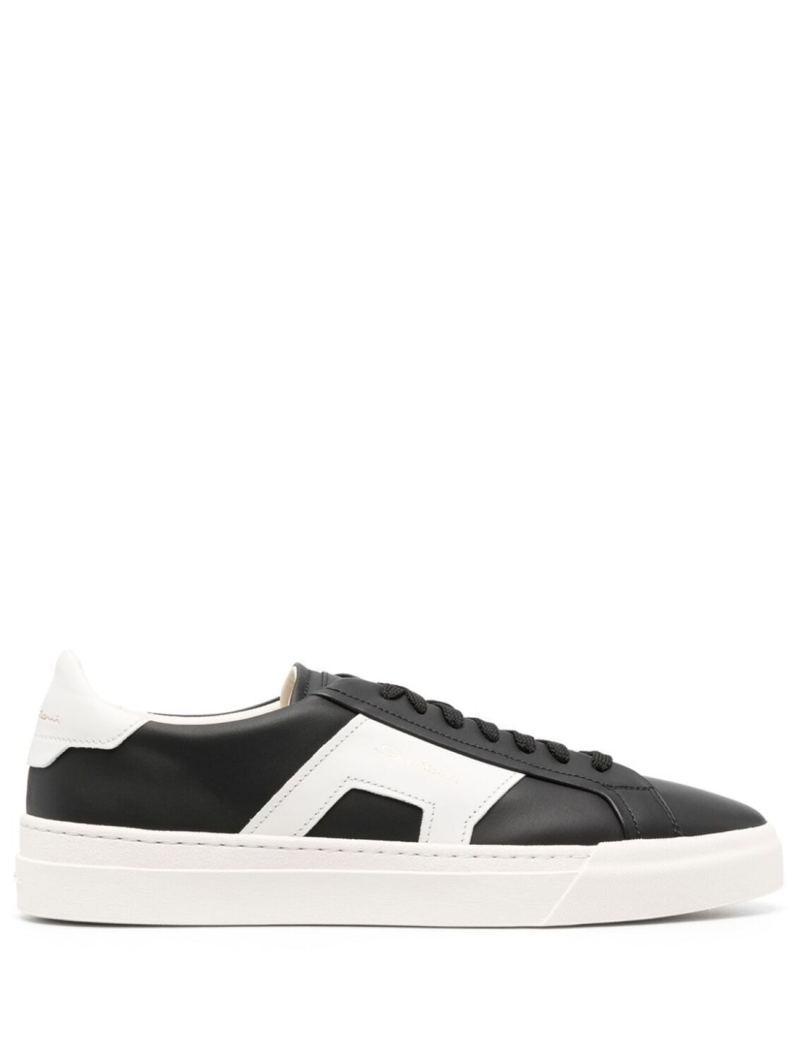 

Santoni кеды с контрастными вставками, черный