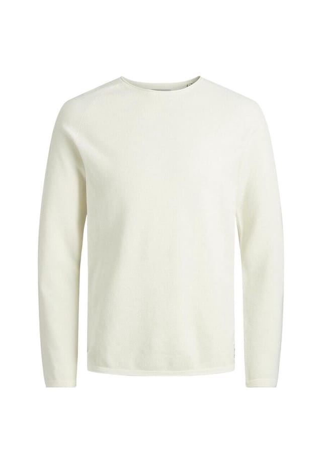 

Вязаный свитер холм пуловер r-neck Jack & Jones, белый