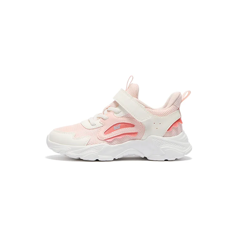 Детские повседневные кроссовки Kids 361°KIDS, Rose Water Pink/Feather White/Sweet Coral