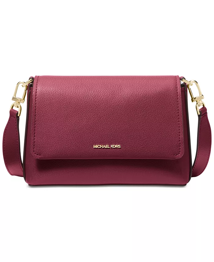

Несса Маленькая Кожаная Сумка-мессенджер Michael Kors, фиолетовый