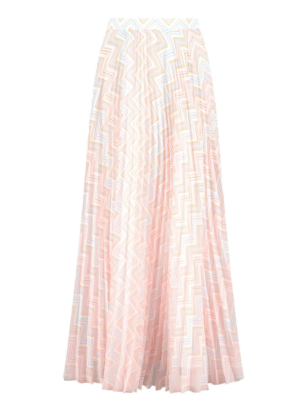 

Юбка с геометричным принтом Missoni Kids, розовый