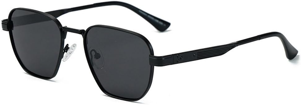 

Стильные женские солнцезащитные очки в квадратной металлической оправе с поляризацией, предназначенные для вождения на открытом воздухе и защиты от УФ-излучения PRSTNN, C4