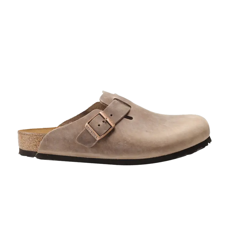 

Кроссовки Birkenstock Boston Oiled Leather Tobacco, желто-коричневый