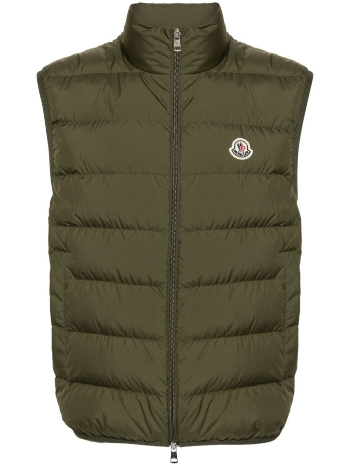 

Moncler дутый жилет Contrin, зеленый