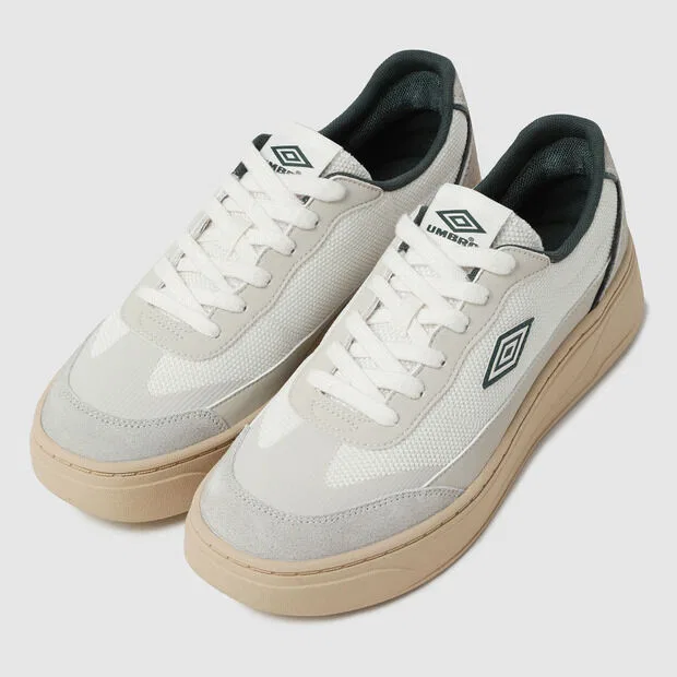 Мужские низкие кеды Melli Platform бежевые от Umbro — фото 4