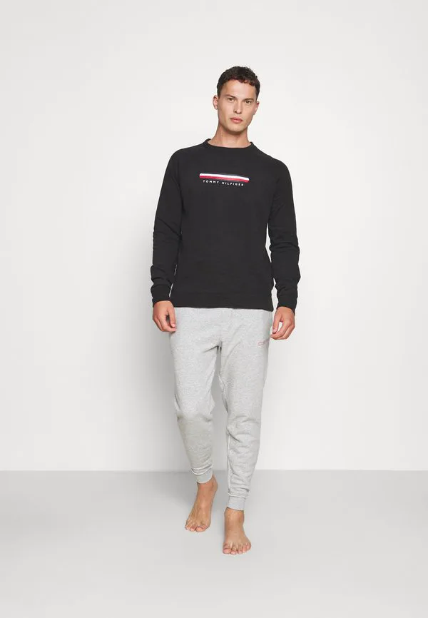 Спортивный костюм, пижамная рубашка Tommy Hilfiger, Black — фото 2
