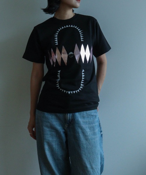 

CASA PICONE Футболка с винтажным принтом, Piccone, черный