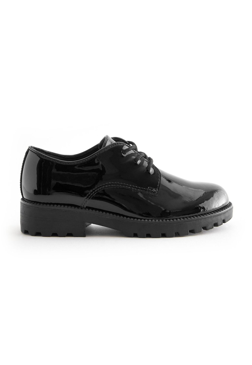 

Шнуровки School Leather Lace-Up Shoesfit (F) Next, цвет black patent