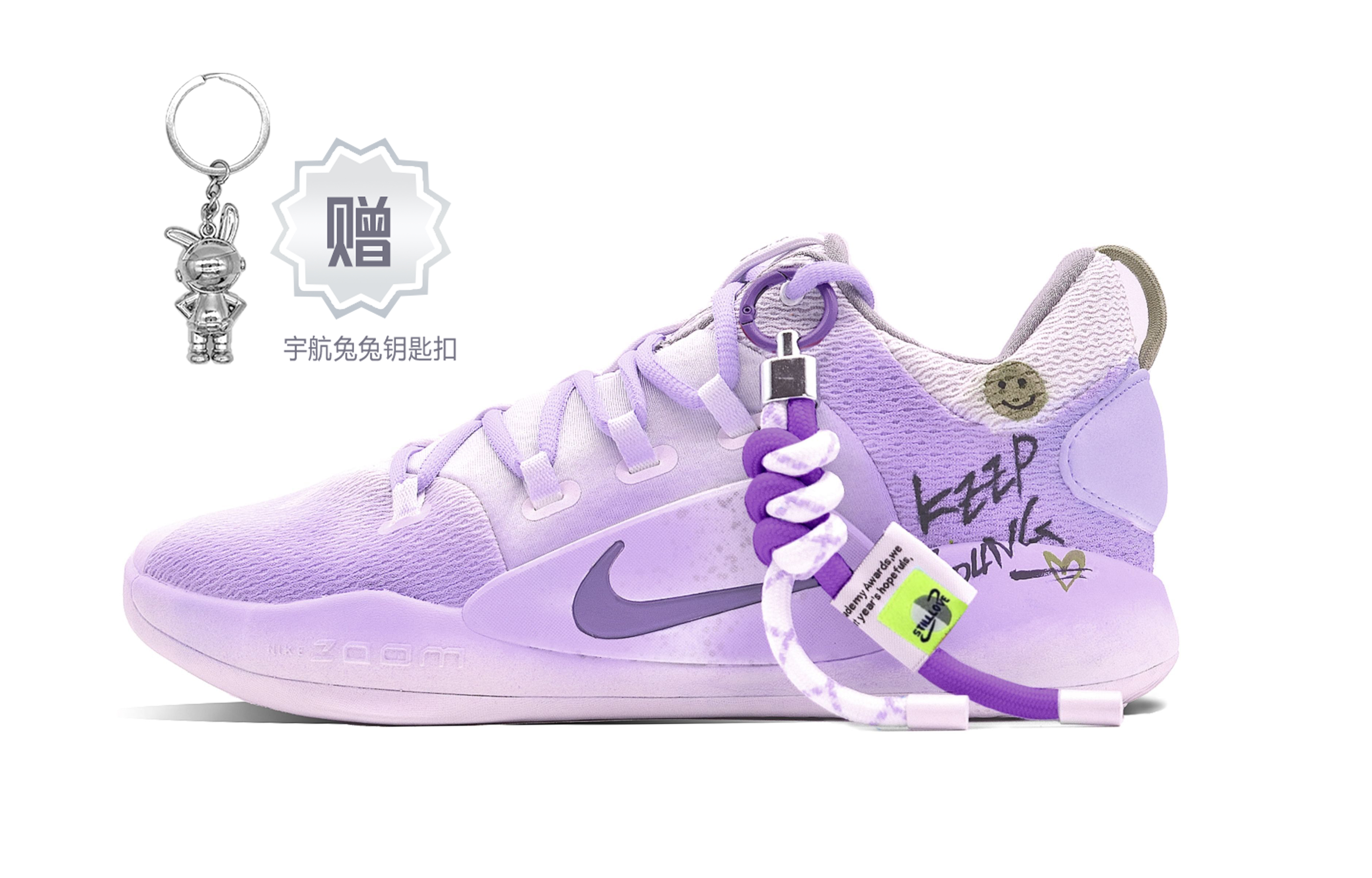 

Nike Баскетбольные кроссовки Hyperdunk X Low 10, мужские, фиолетовые