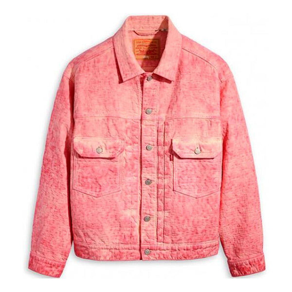 

Куртка x levi's dyed jacquard jacket 'pink' Stussy, розовый