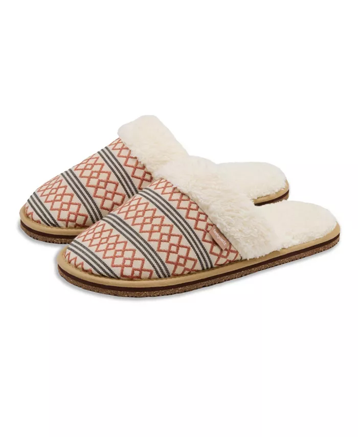 Женские мюли-тапочки Artisan Woven для дома и улицы Feelgoodz, оранжевый
