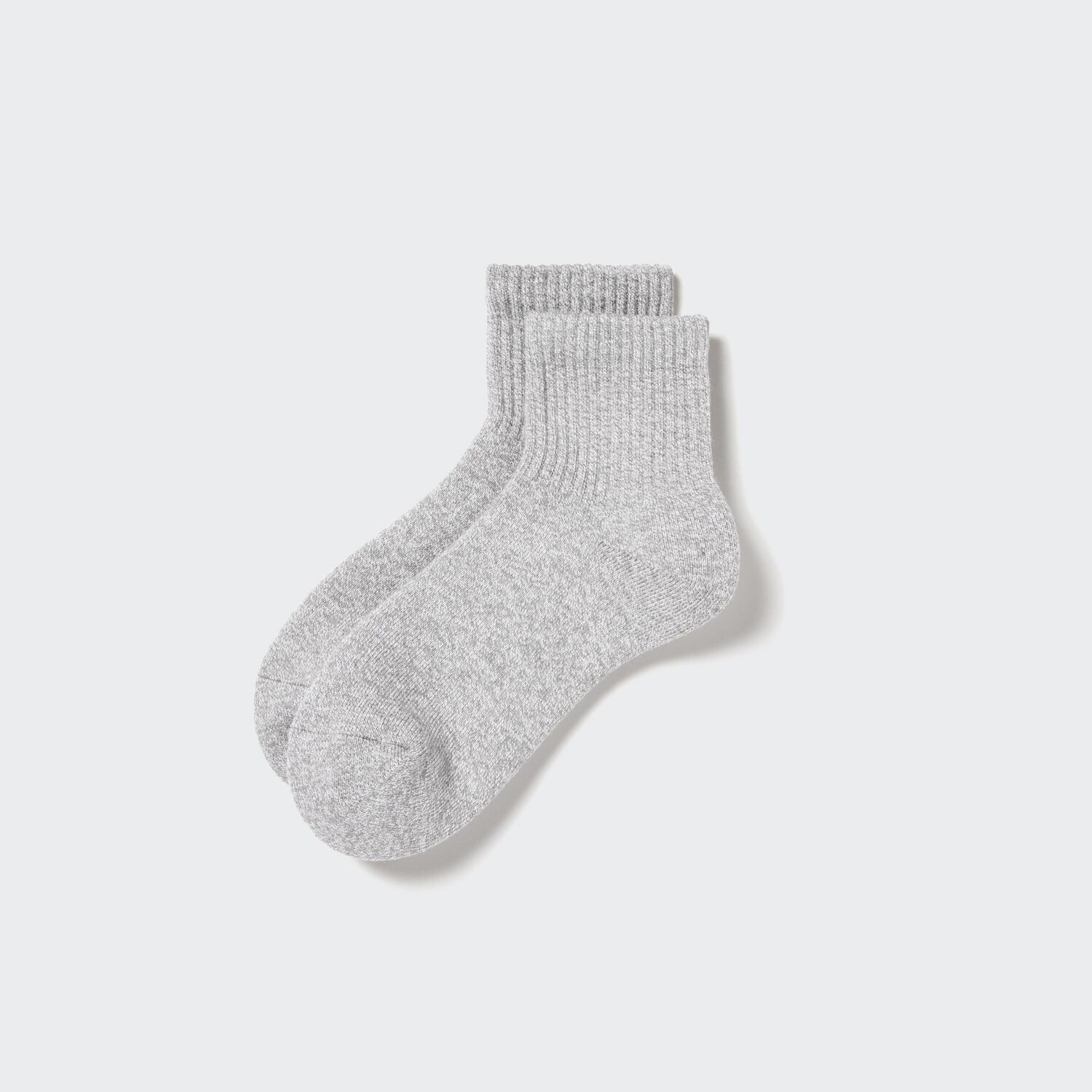 

Полуноски с ворсом Heattech UNIQLO, серый