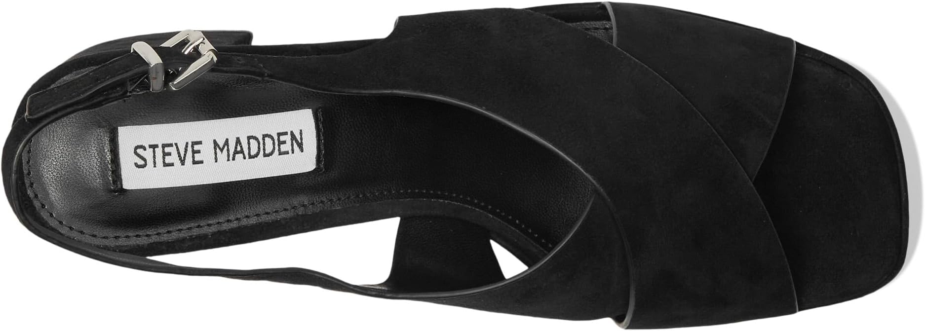 Сандалии Steve Madden Marino, цвет Black Suede — фото 2
