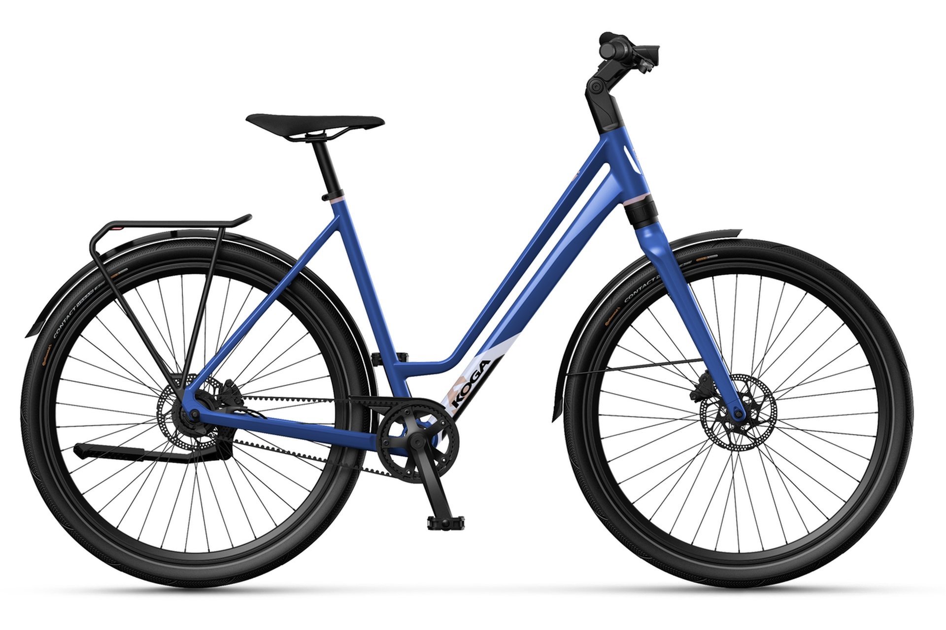 

Городской велосипед Koga F3 2.0 - 28 дюймов - tiefeinsteiger, blau | reflex blue high gloss