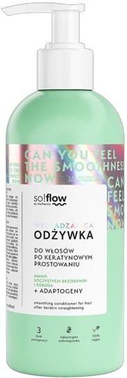 

Кондиционер для волос после кератинового выпрямления, 400мл So!flow, Vis Plantis