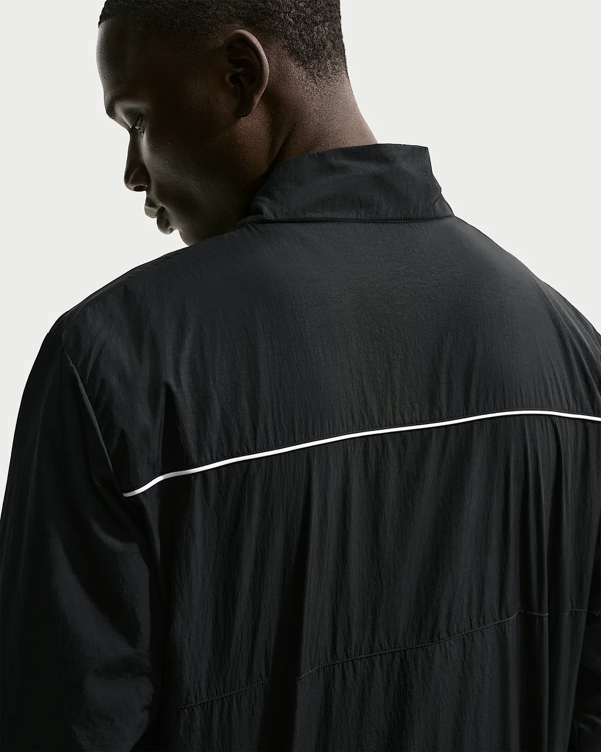 Мужская тканая куртка Nike Sportswear, Black/Black/Black — фото 2
