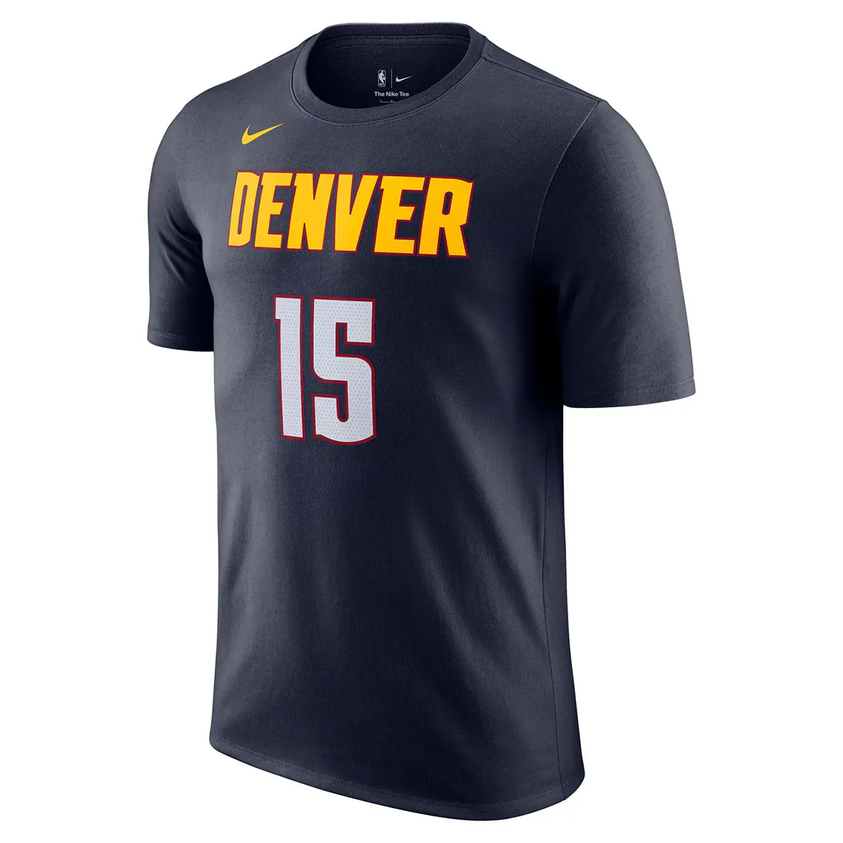 

Мужская майка Denver Nuggets Nikola Jokic Nike, темно-синий