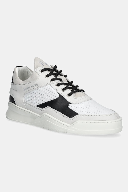 

Кожаные кроссовки Low Top Ghost Paneled Filling Pieces, белый