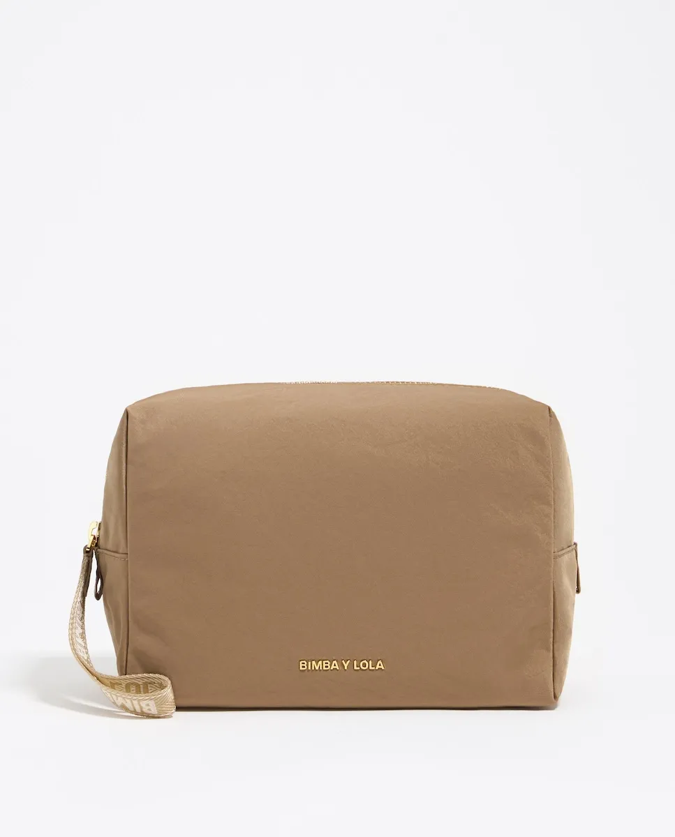 

Женская косметичка из нейлона на молнии Bimba Y Lola, коричневый