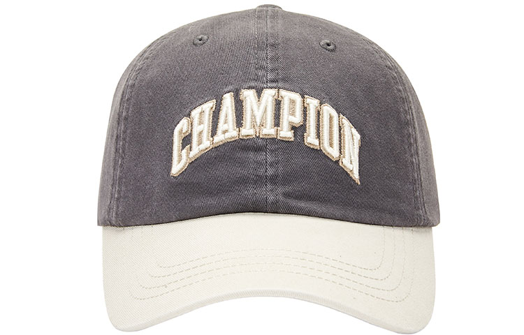 

Хлопковая бейсболка унисекс Champion, Black/Wheat Umber