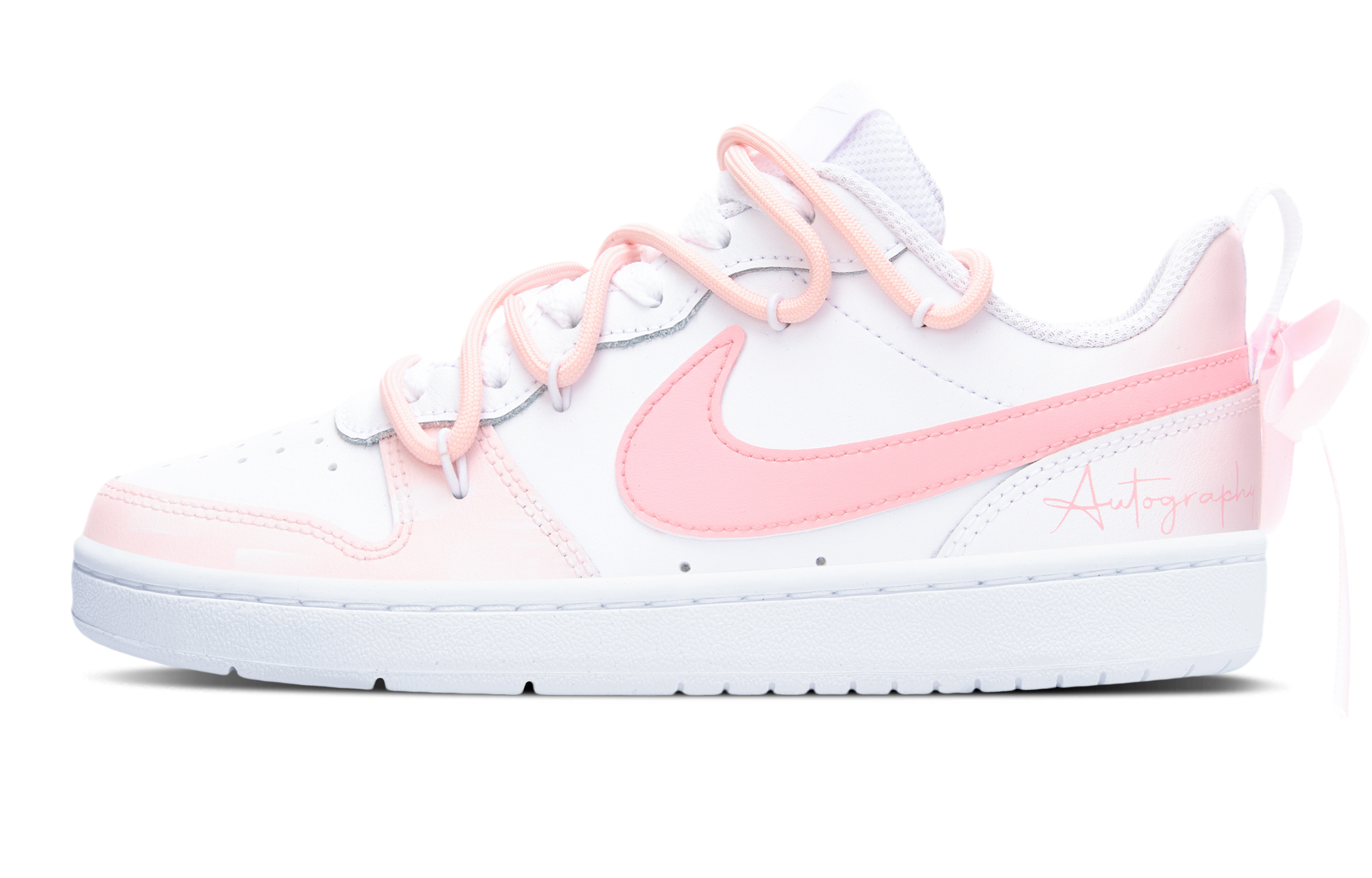 

Детские скейтерские кроссовки Court Borough для младших школьников Nike, розовый