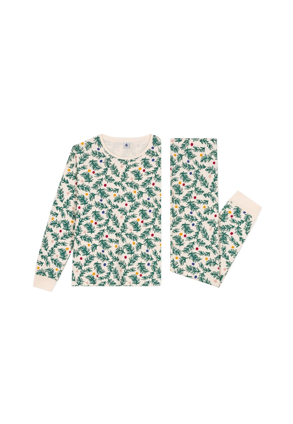 

Пижамный комплект SAPIN DE NOËL SET Petit Bateau, зеленый