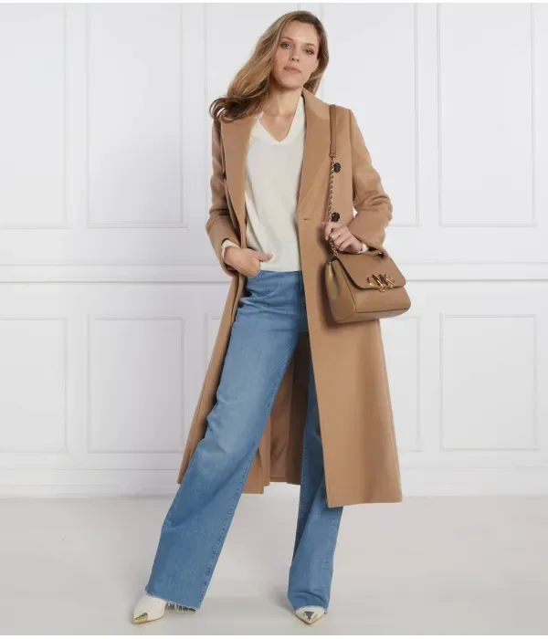 Джинсы MARLENE WIDE HR 1.1 relaxed fit Boss, синий — фото 2