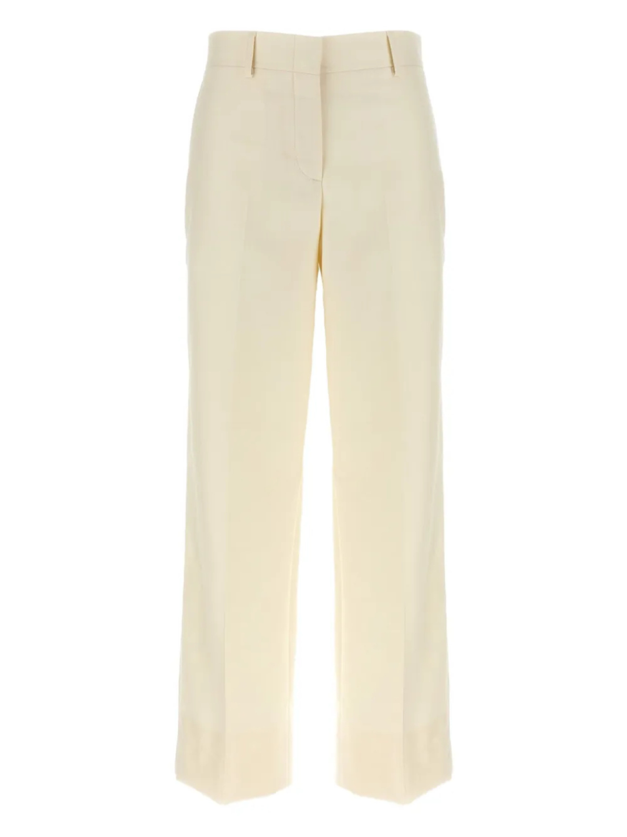 

Брюки из смесовой шерсти Brioni, белый