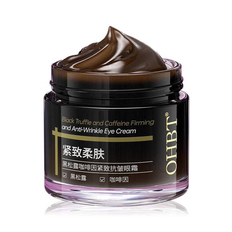 

OHBT Крем для век Black Truffle Caffeine Glow против мешков под глазами, устойчивый к морщинам, подтягивающий и лифтинговый 60 г/флакон