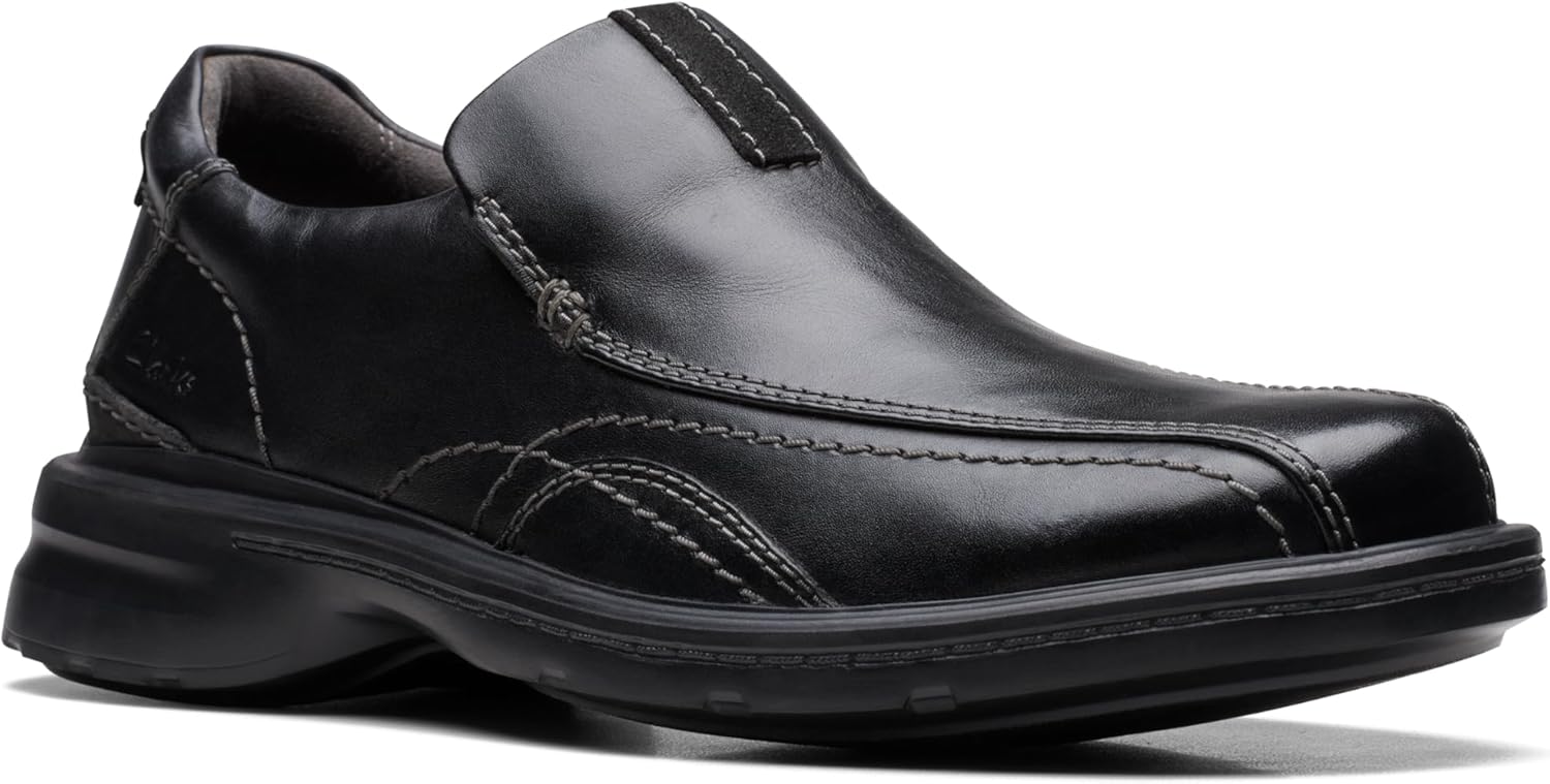 Мужские лоферы Clarks Gessler Step, черный — фото 3