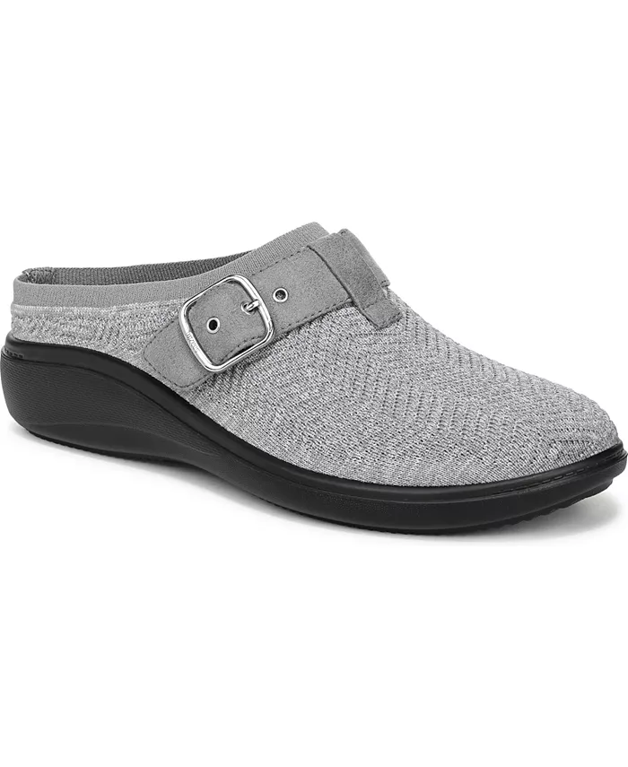 Женские моющиеся сабо Balance-Knit с круглым носком LifeStride, серый