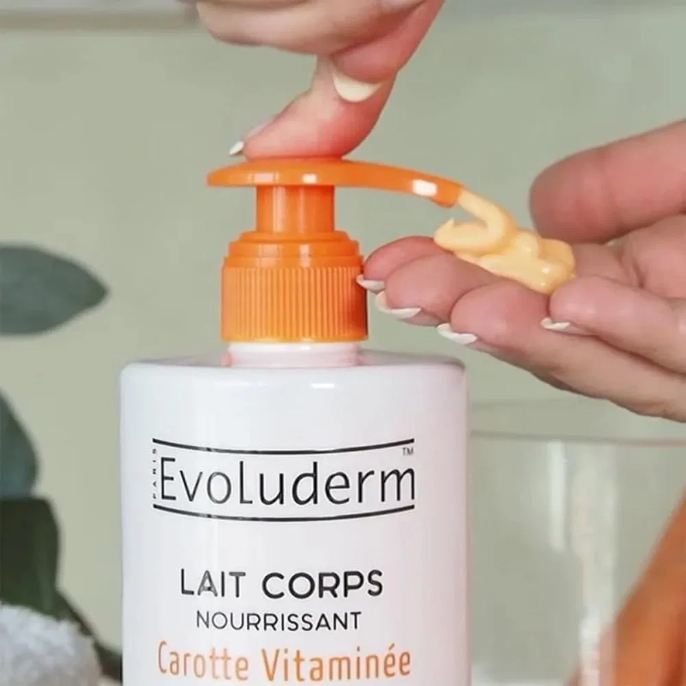 Питательное молочко для тела с морковью и витаминами от EVOLUDERM, 3 x 1000 мл Evoluderm — фото 2