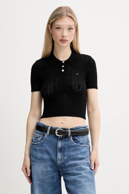 

Свитер Tommy Jeans, черный