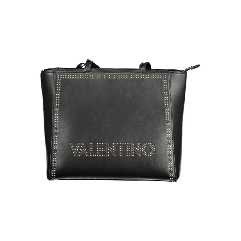

Черная полиэтиленовая сумка Valentino Bags, черный