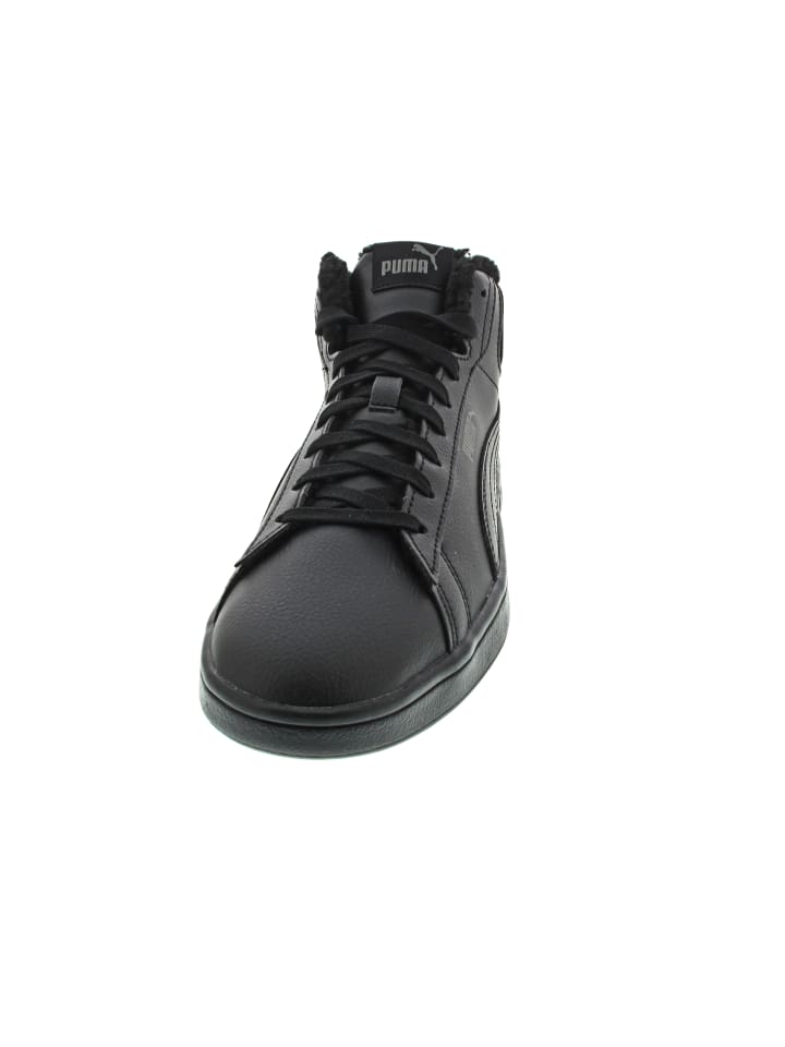 Puma Кроссовки Smash 3.0 Mid WTR высокие, черные — фото 4