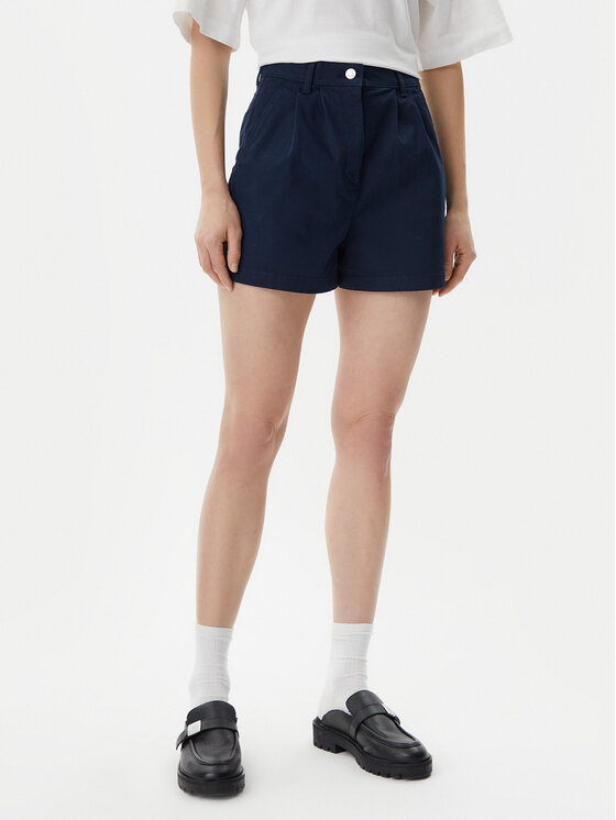 

Шорты из ткани обычного кроя Claire DW0DW21643 Tommy Jeans, синий