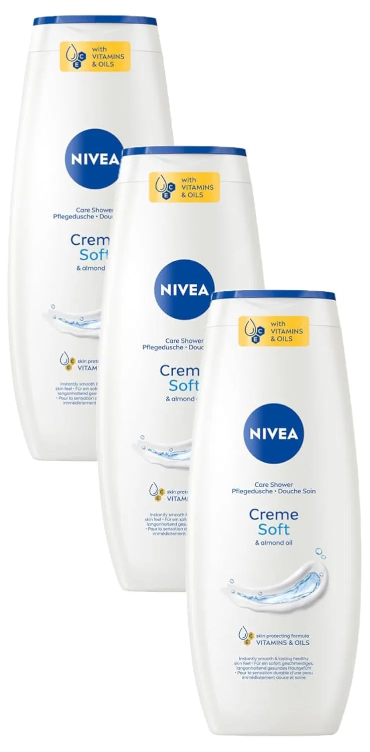 Крем-гель для душа NIVEA Creme Soft с миндальным маслом Nivea