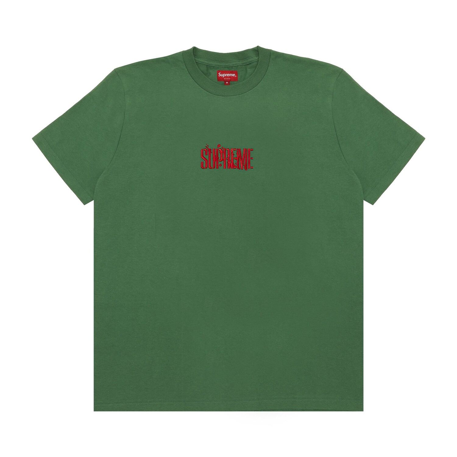

Топ с короткими рукавами Supreme Splatter, цвет Зеленый