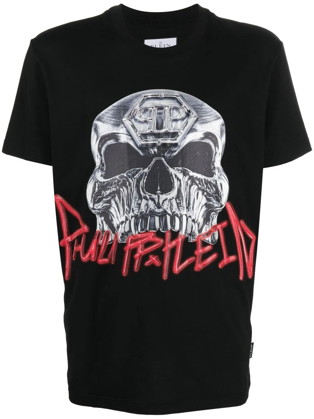 

Футболка с принтом Skull Philipp Plein, черный
