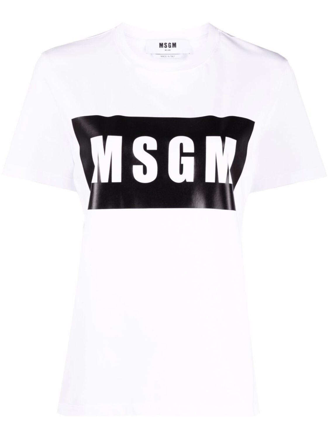 

MSGM футболка с логотипом, белый
