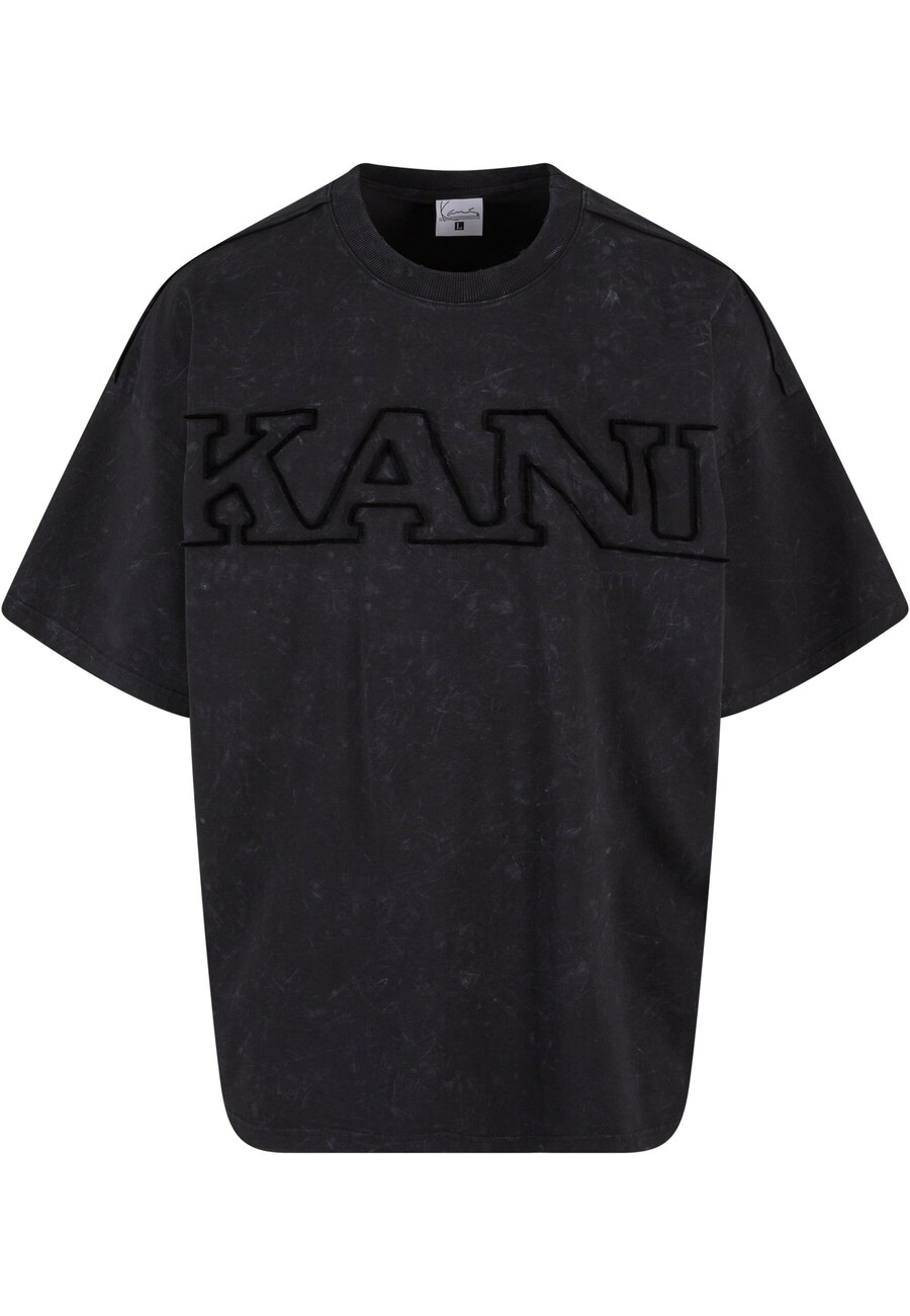 

Рубашка Karl Kani, цвет Black/mottled black