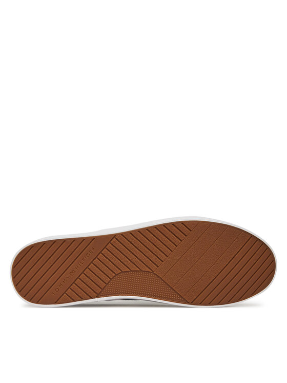 Тканевые кроссовки Th Hi Vulc Core Low Ii Slipon FM0FM05514 Tommy Hilfiger, синий — фото 4