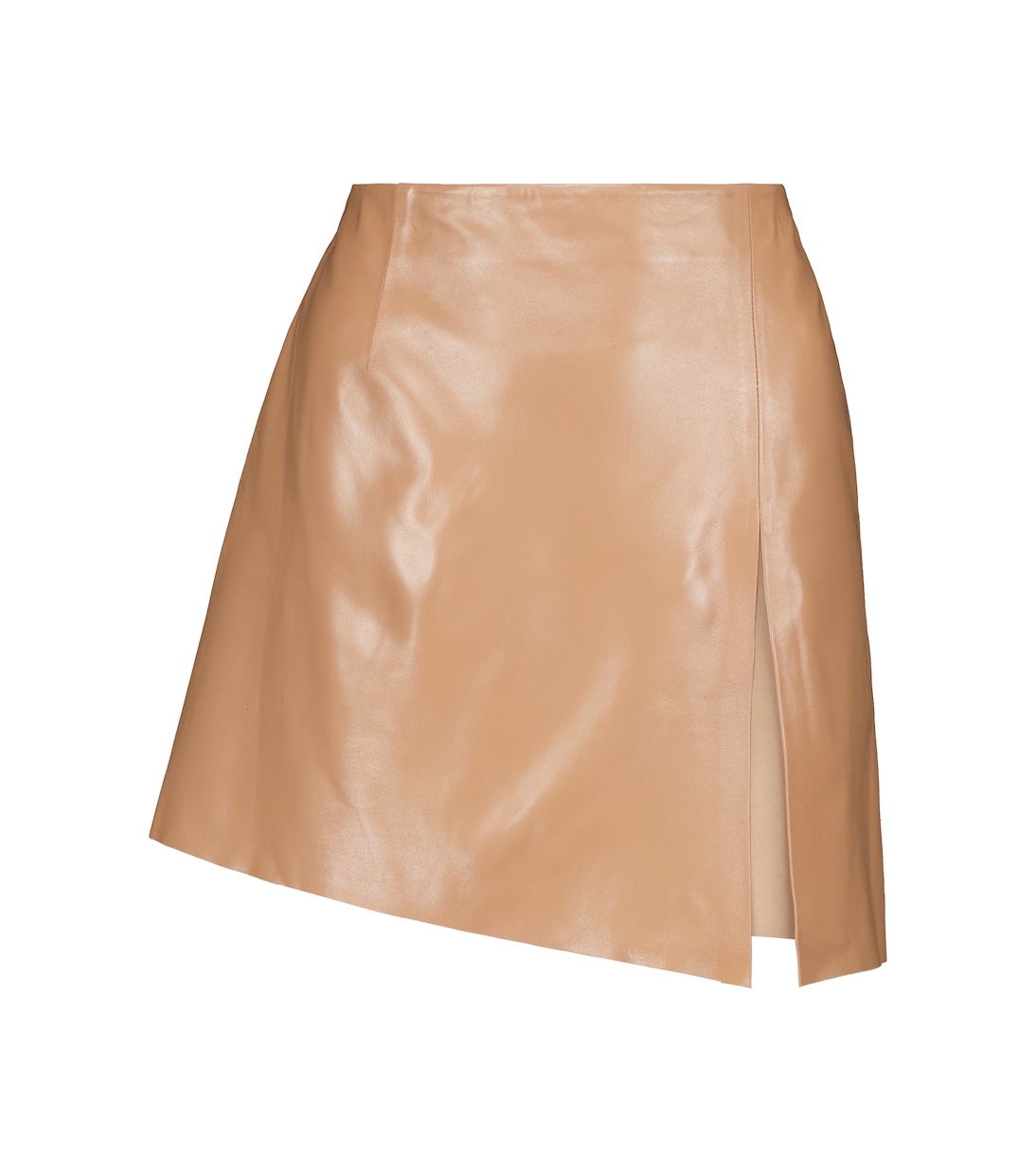 

Кожаная мини-юбка Zeynep Arçay, Biscuit