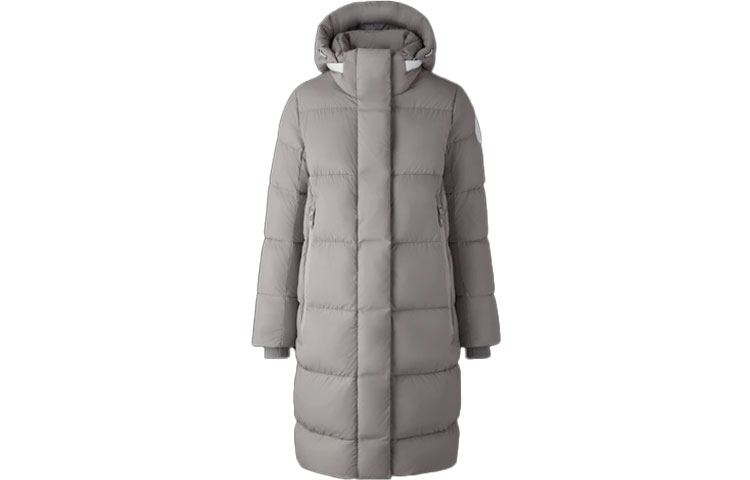 

Canada Goose Пуховик серии PASTELS женский, цвет «лунный камень серый»