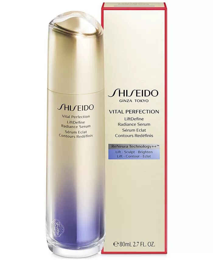 Vital Perfection Lift Сыворотка Define Radiance, 2,7 унции Shiseido — фото 4