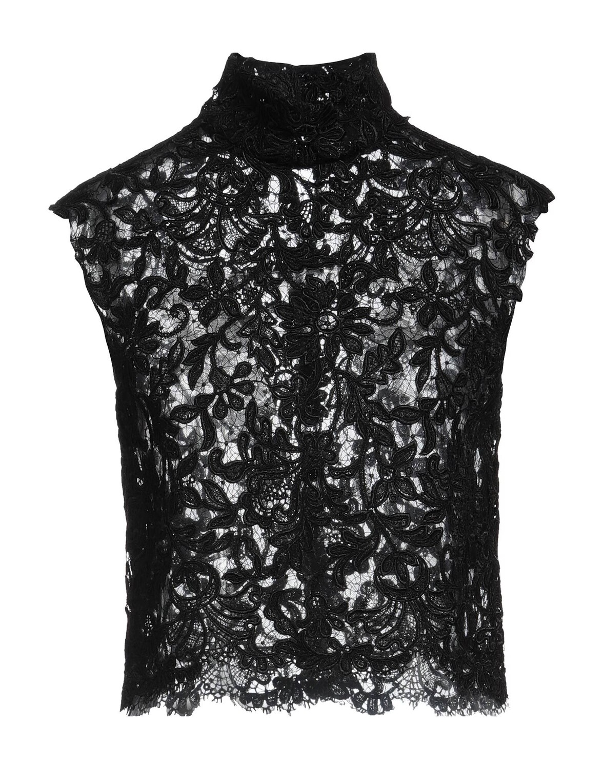 

Топ Saint Laurent, черный