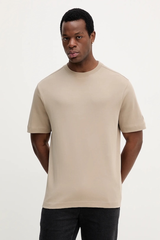 

Хлопковая футболка DARREN Mos Mosh, бежевый