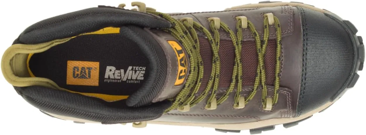 Мужские водонепроницаемые походные ботинки Cat Footwear Invader Hiker, Coffee Bean — фото 4